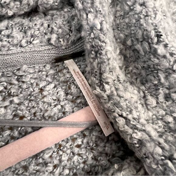Free people BFF sweater in gray oversized cowl neck women’s size‎ S - Picture 7 of 7